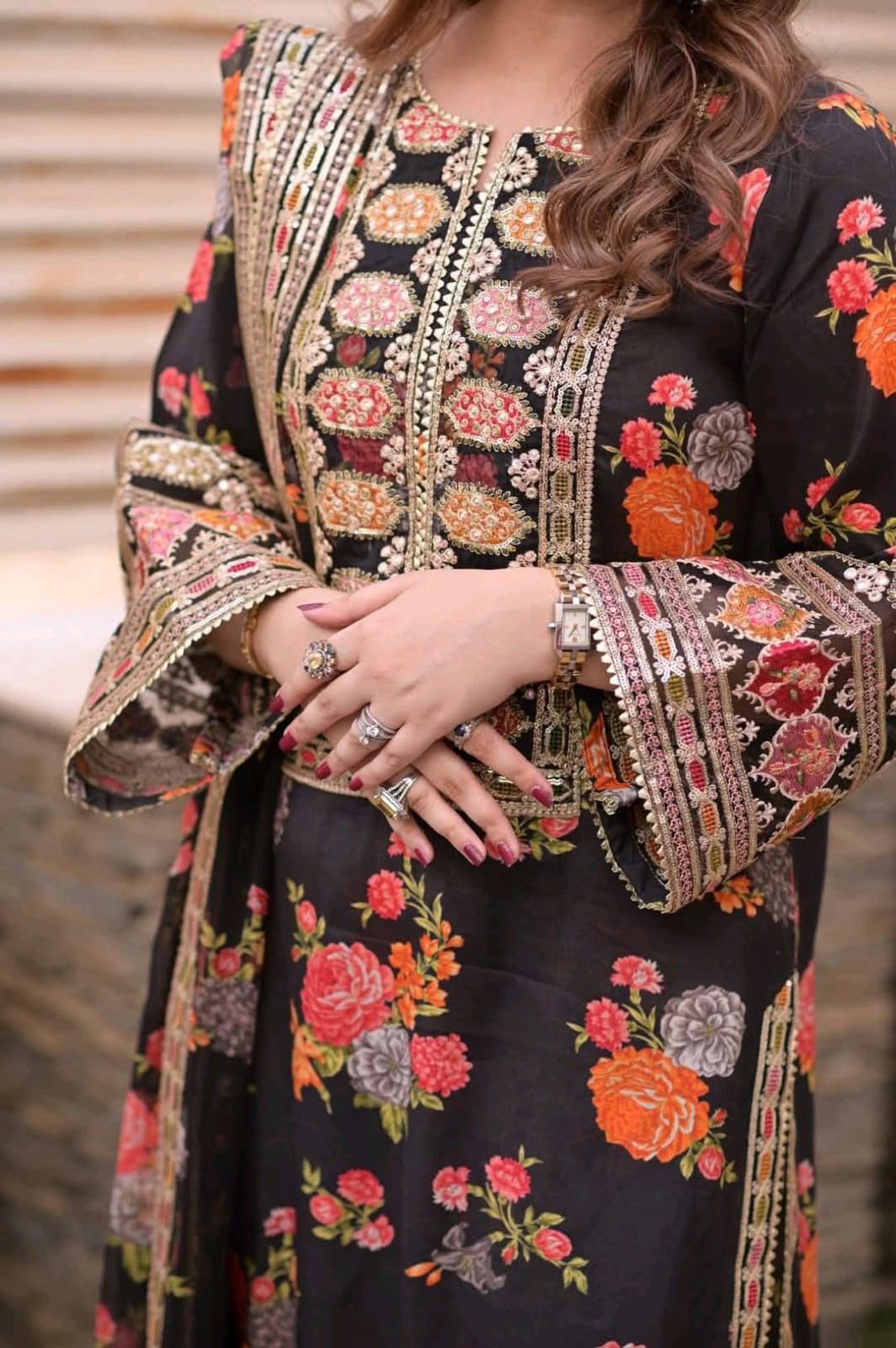 Fantastic Digital Printed Shamoz Silk Shirt